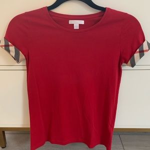 BURBERRY Girls Trim TShirt